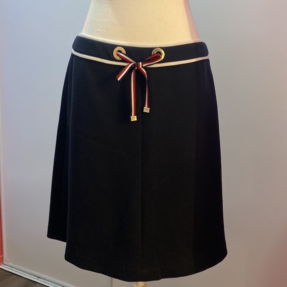 Tommy Hilfiger Dresses & Skirts - Tommy Hilfiger Navy Red Blue White Tie Skirt